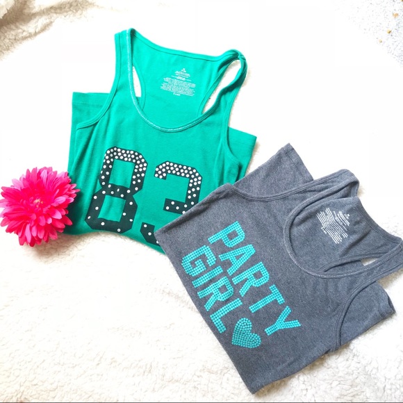 Pillow Fight PJ Racerback Tank Top Set - Picture 2 of 8